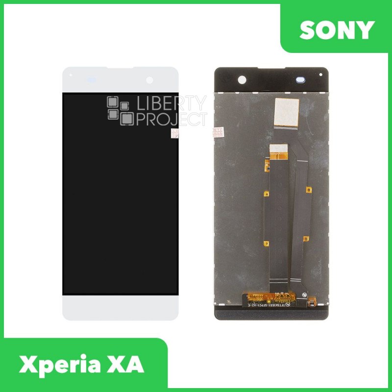 LCD дисплей для Sony Xperia XA (F3111, F3112) 5" в сборе с тачскрином (белый)