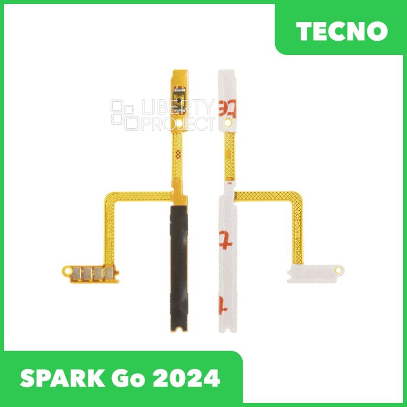 Шлейф/FLC Tecno SPARK Go 2024 на кнопки громкости/включения