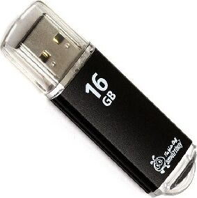 USB флеш SMARTBUY (SB16GBVC-K) 16GB V-CUT BLACK