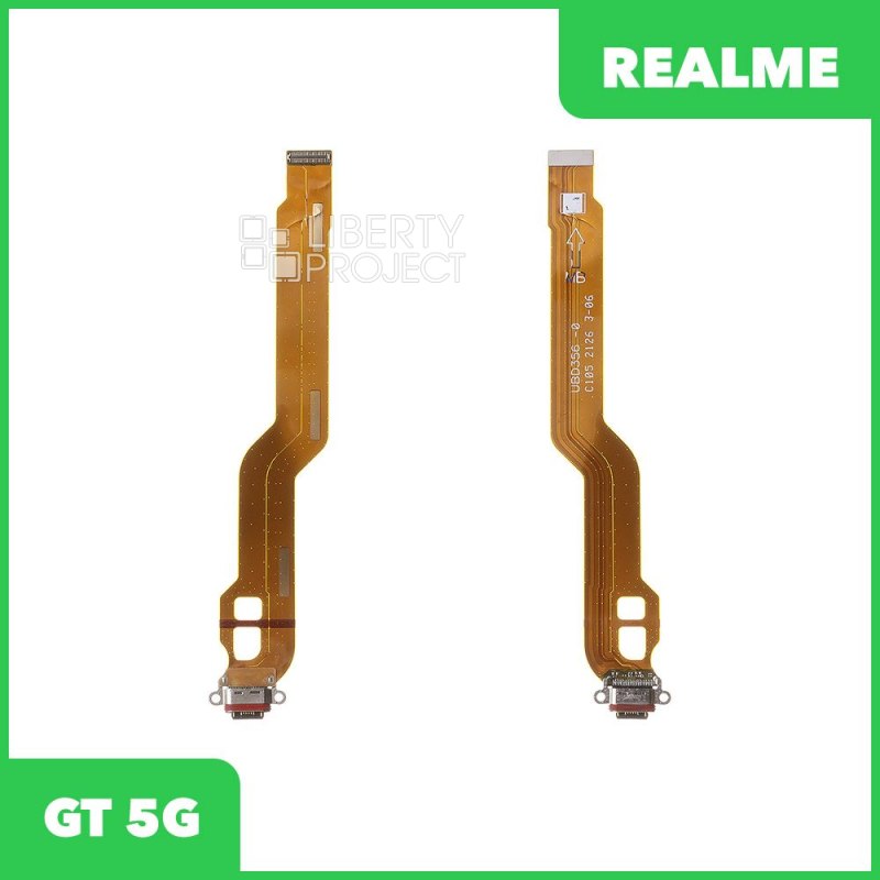 Шлейф/FLC Realme GT 5G (RMX2202)/GT Neo 5G (RMX3031) на системный разъём/микрофон