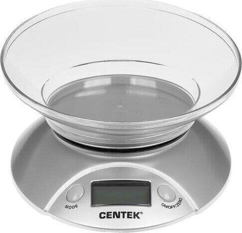 Весы кухонные CENTEK CT-2451 silver