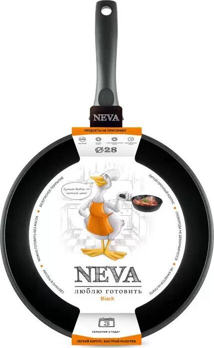 Сковорода NEVA N128 а/пр литая 28см Neva Black