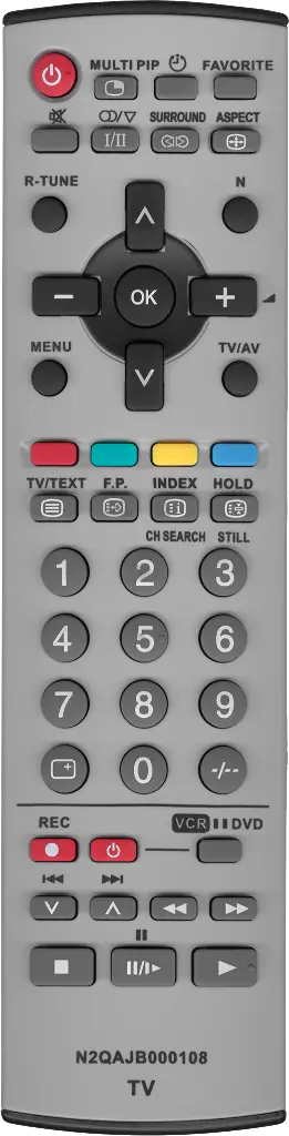 Пульт Huayu N2QAJB000108 для телевизора Panasonic
