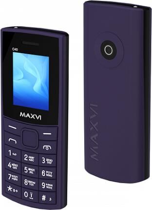 Телефон мобильный MAXVI C40 Purple
