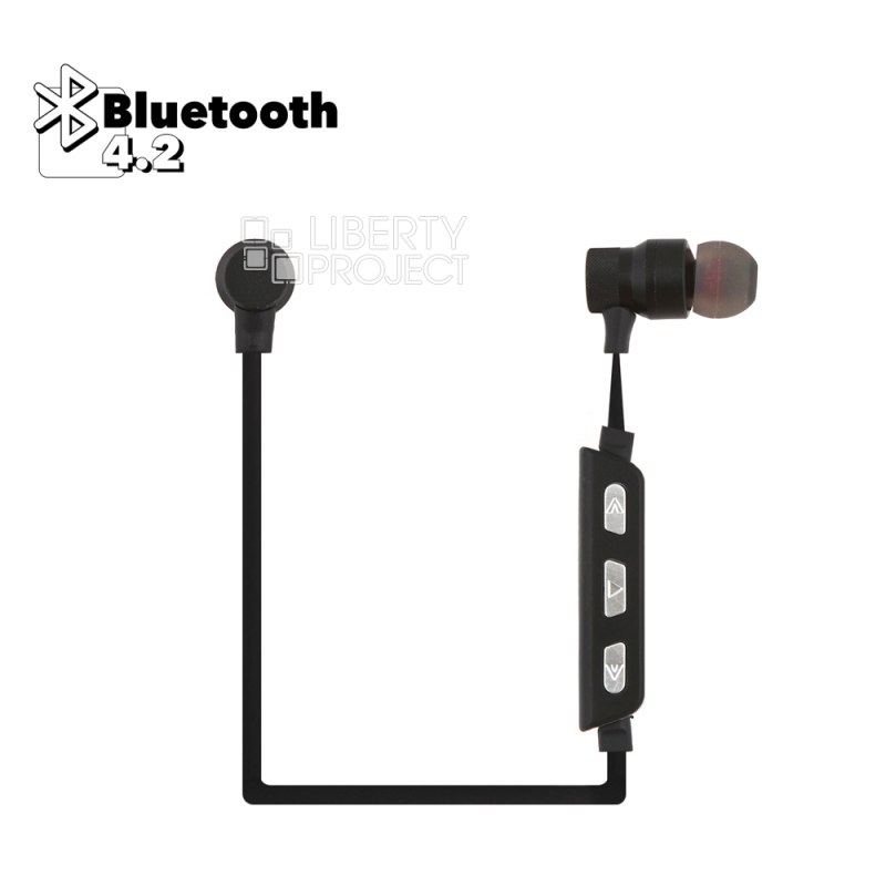 Bluetooth гарнитура inkax HP-04 Motion BT 4.2, внутриканальная (чёрный)