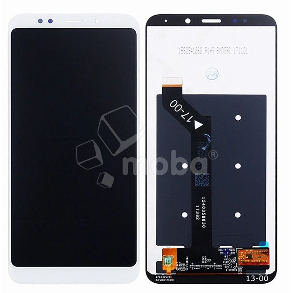 Дисплей для Xiaomi Redmi 5 Plus (MEG7) в сборе с тачскрином Белый - Оптима