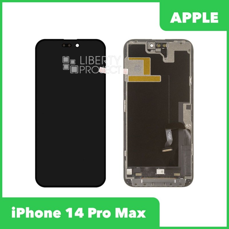 LCD дисплей для Apple iPhone 14 Pro Max (черный) матрица ZY In-Cell LTPS FHD (привязка без пайки)