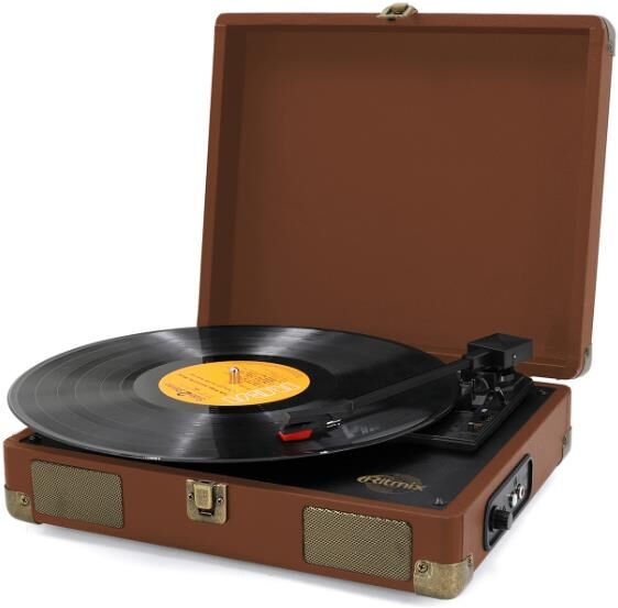 Проигрыватель RITMIX LP-100 Brown leather