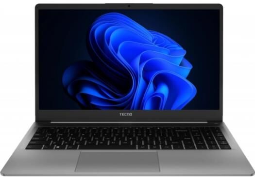 Ноутбук TECNO 15.6" MegaBook K15SDA Ryzen 5 7430U/16Gb/512Gb SSD/AMD Radeon Graphics/Win11/Grey (4894947112638)