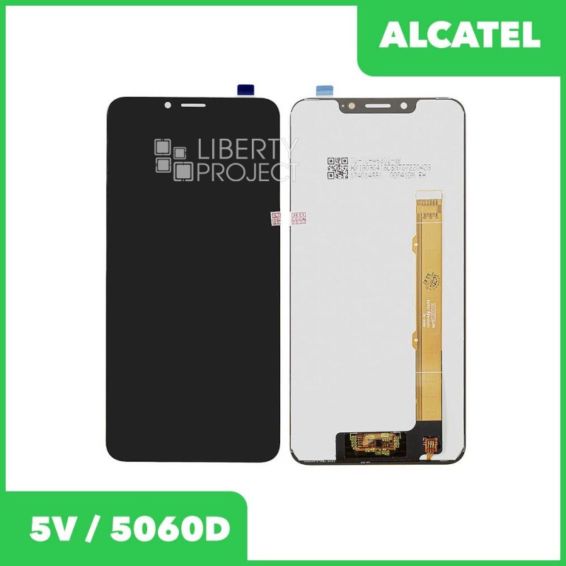 LCD дисплей для Alcatel 5V/5060D в сборе с тачскрином (черный) Premium Quality