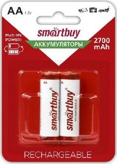 Аккумулятор SMARTBUY (SBBR-2A02BL2700) 2700 mAh