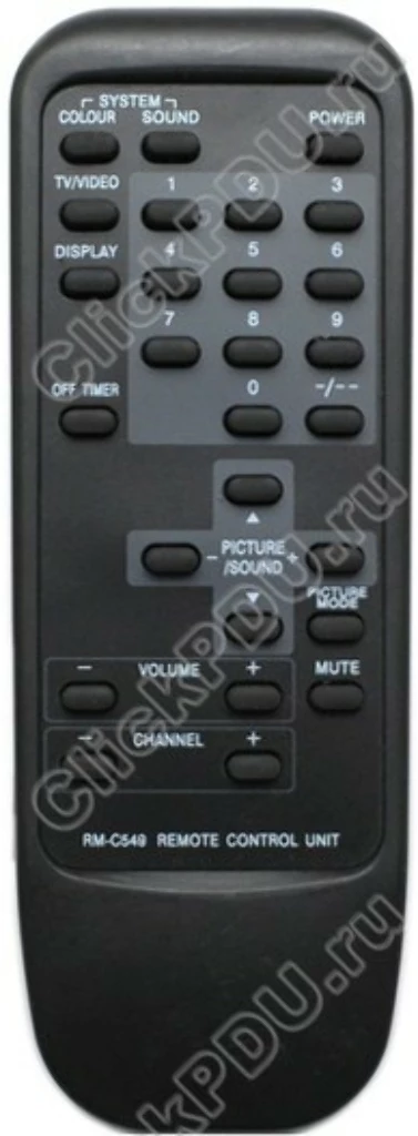 Пульт JVC RM-C549 оригинальный
