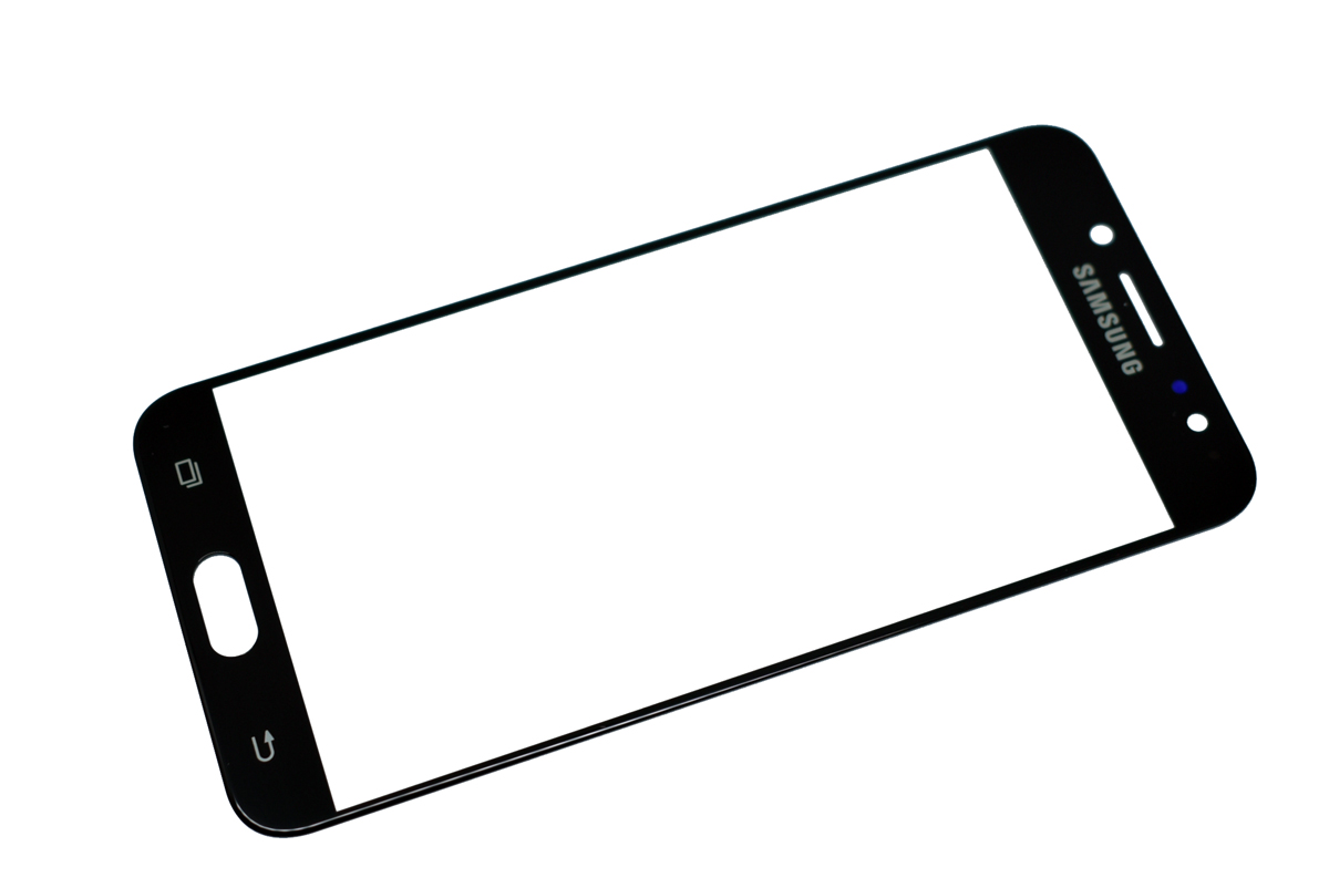 Стекло для переклейки Samsung Galaxy C8 черный