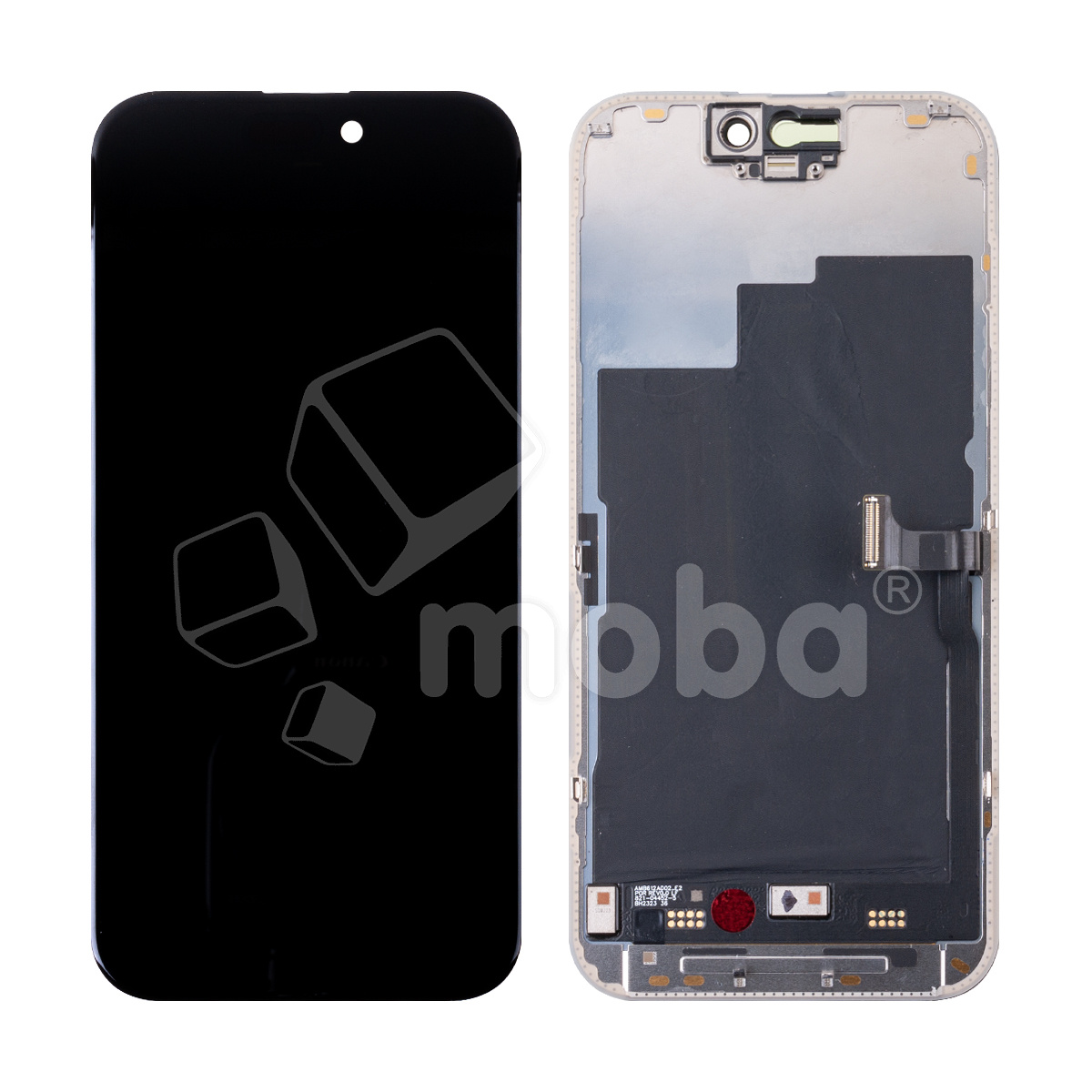Дисплей для iPhone 15 Pro (A3102) в сборе с тачскрином Черный - OR100 (Снятый, без ремонта)