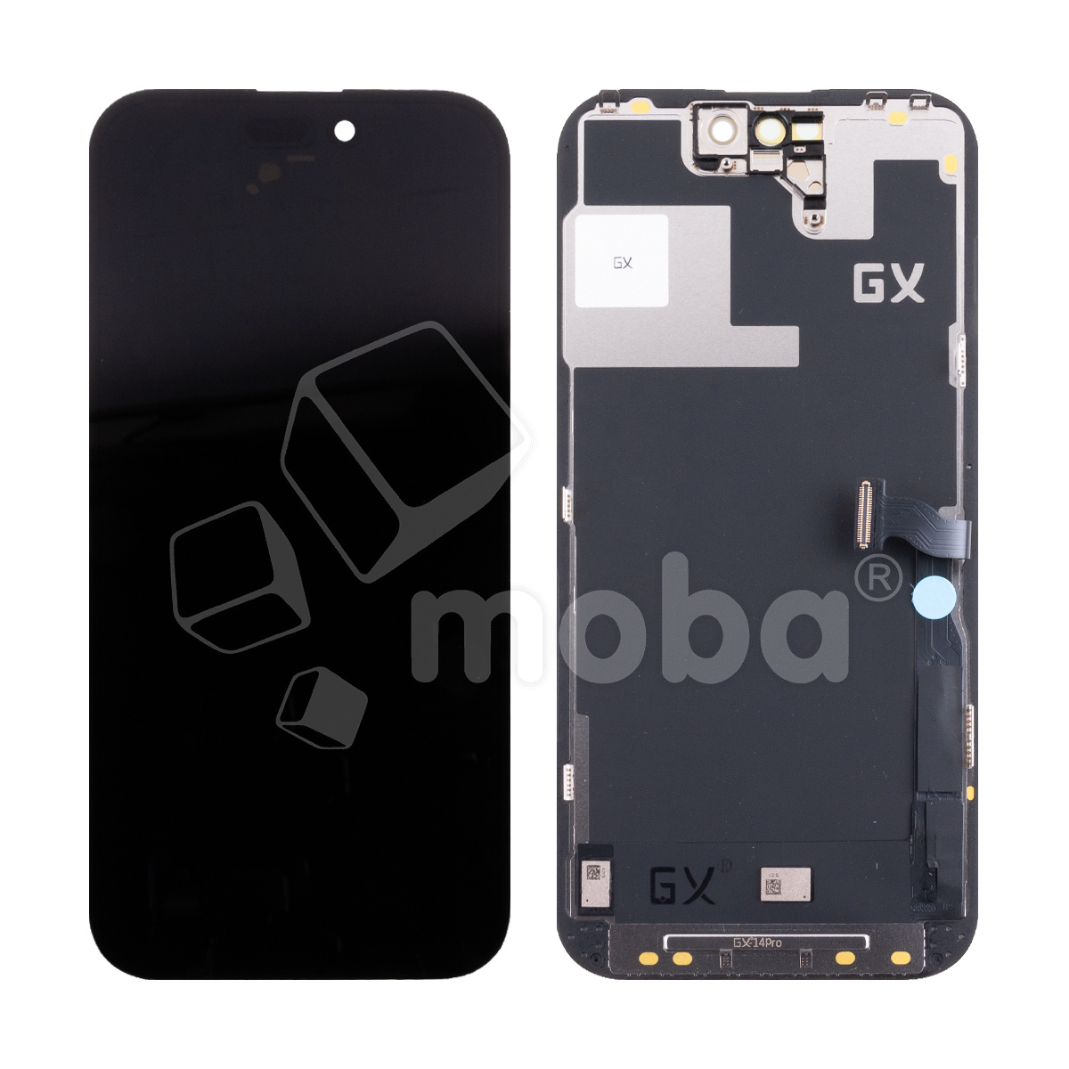 Дисплей для iPhone 14 Pro (A2891) в сборе с тачскрином Черный - GX (Hard OLED) (площадка под IC)