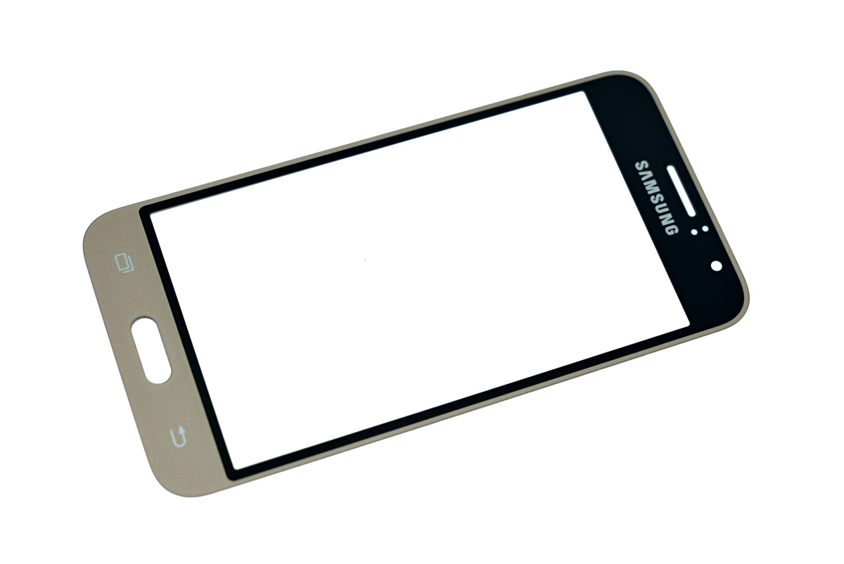 Стекло для переклейки Samsung Galaxy J1 (2016) J120 золотой
