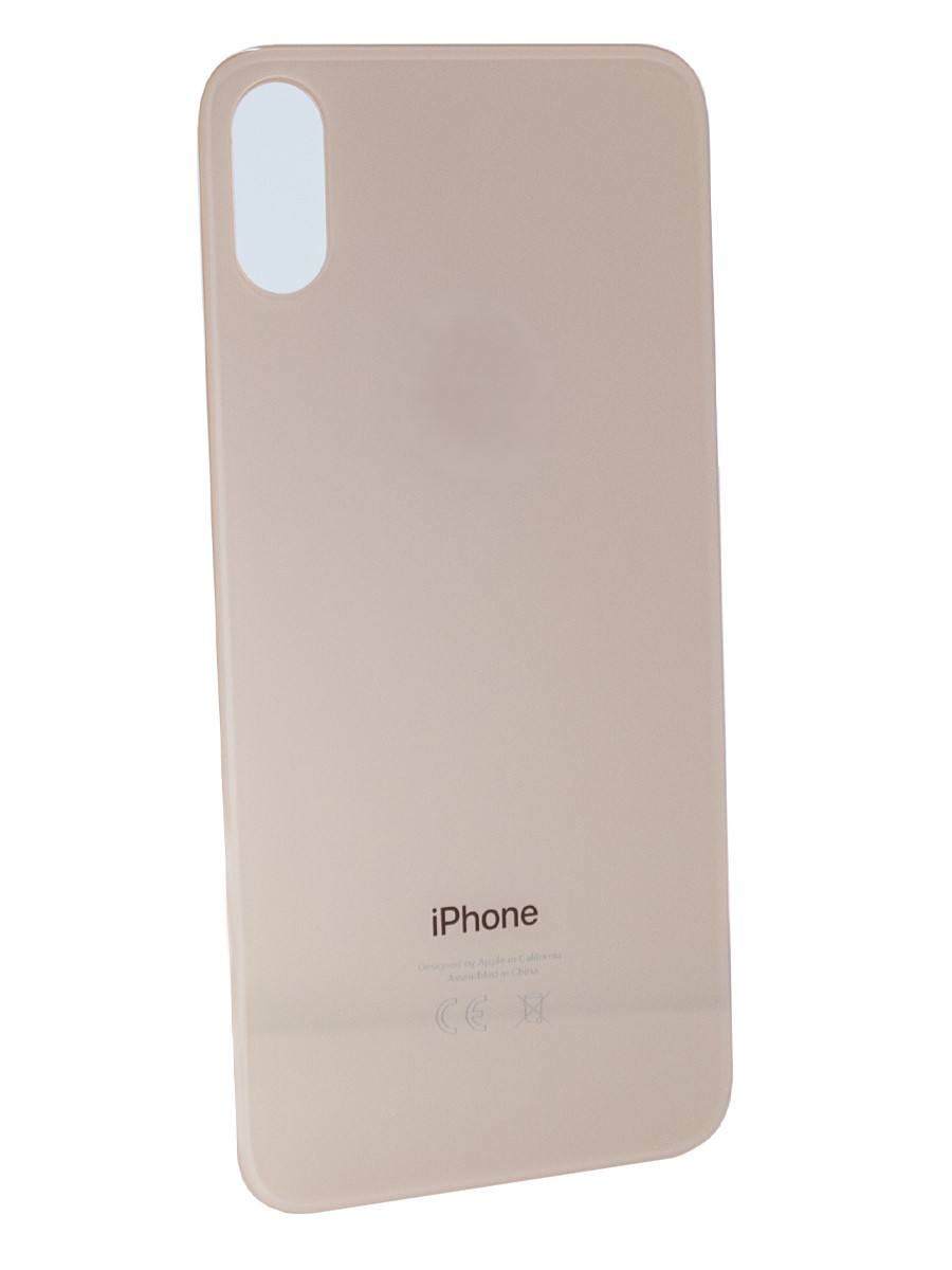 Задняя крышка для iPhone XS с большим отверстием Золотистый CE