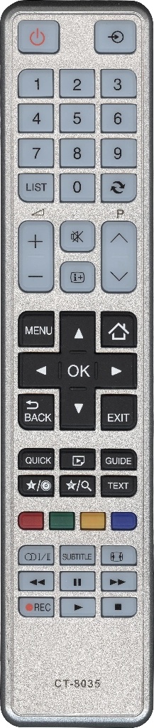 Пульт Huayu CT-8035 для телевизора Toshiba