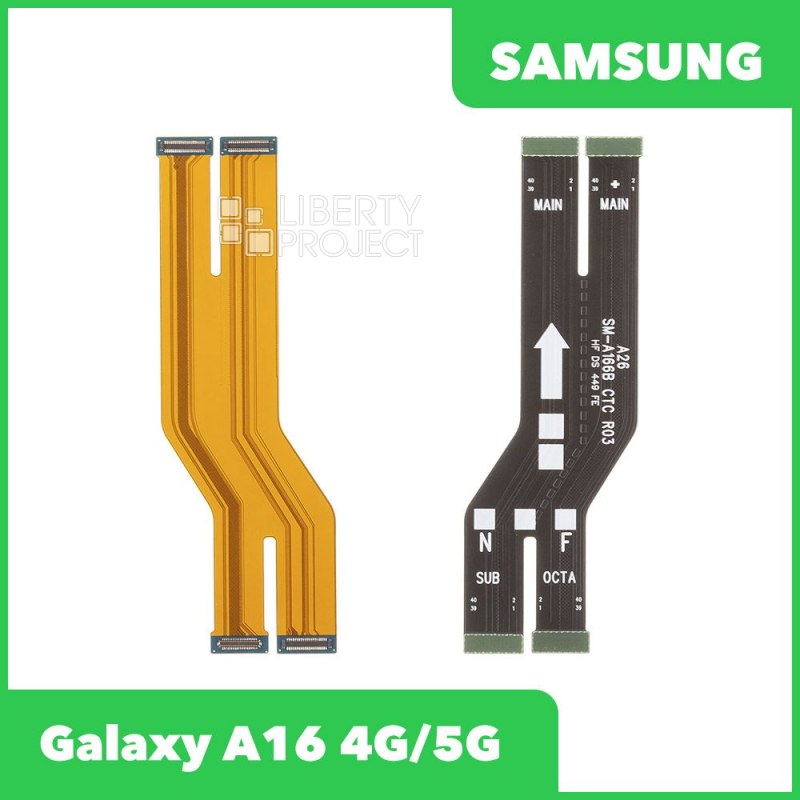 Шлейф/FLC Samsung Galaxy A16 4G/5G/A17 4G/A26 5G SM-A165F/A166B/A175F/A266B межплатный, ориг