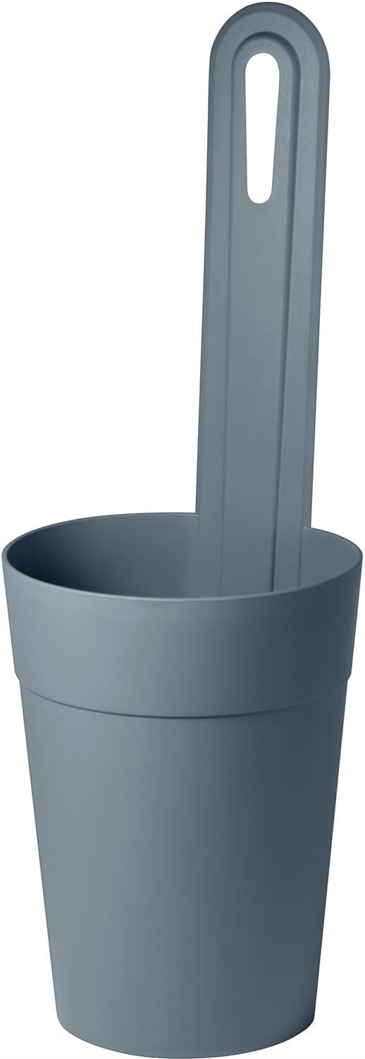 Кашпо HOMVER Tarragon подвесное D120мм, 1,3л (серый) 221616635/01