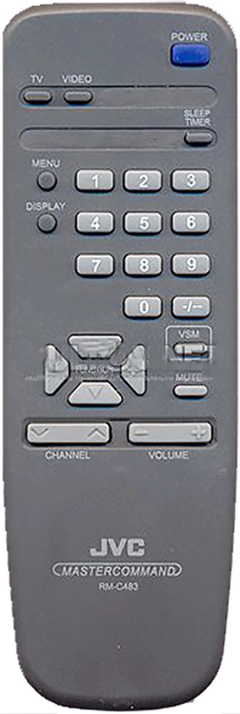 Пульт JVC RM-C483 для телевизора JVC