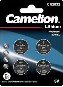 Батарейки CAMELION (15247) CR2032 BL-4 литиевая