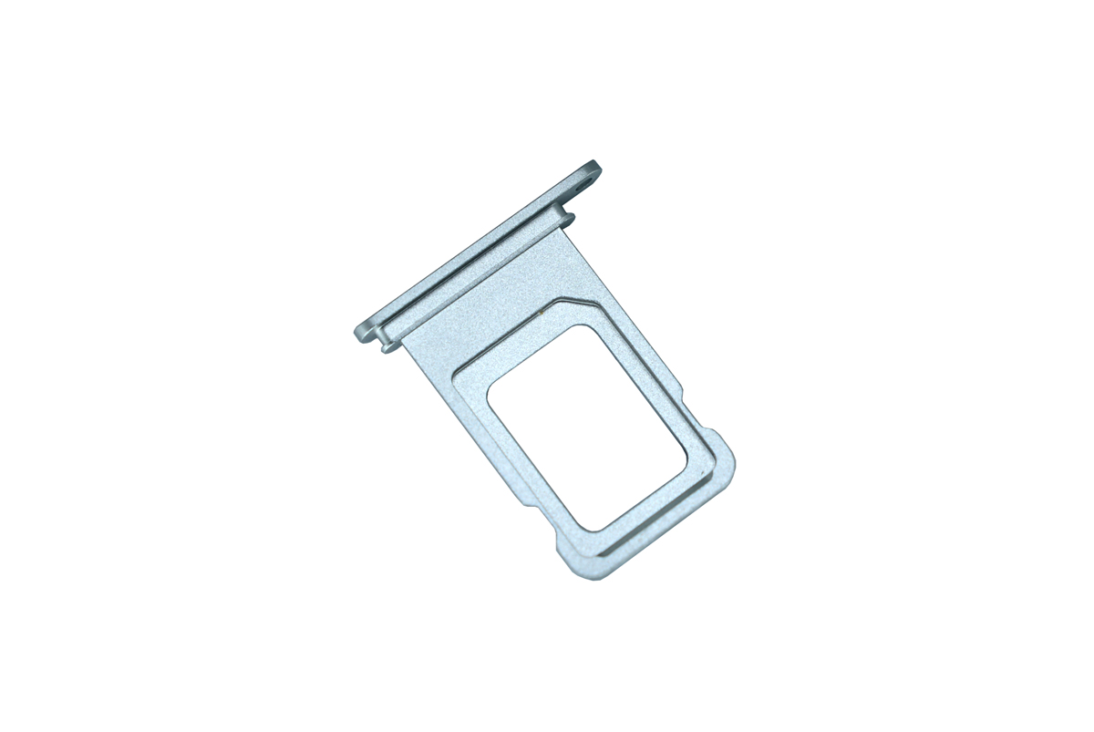 SIM лоток (Держатель сим карты) для iPhone XR 1 SIM белый