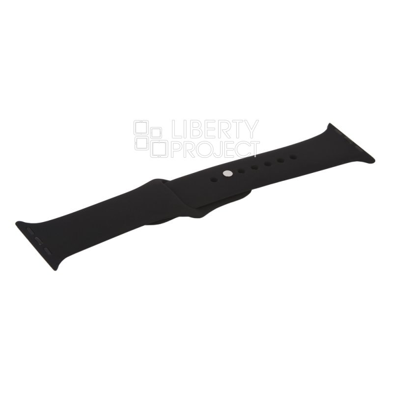 Ремешок для Apple Watch COTEetCI W3 Sport Band 38 мм/40 мм силикон (черный)