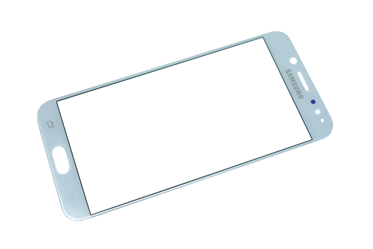 Стекло для переклейки Samsung Galaxy C8 белый