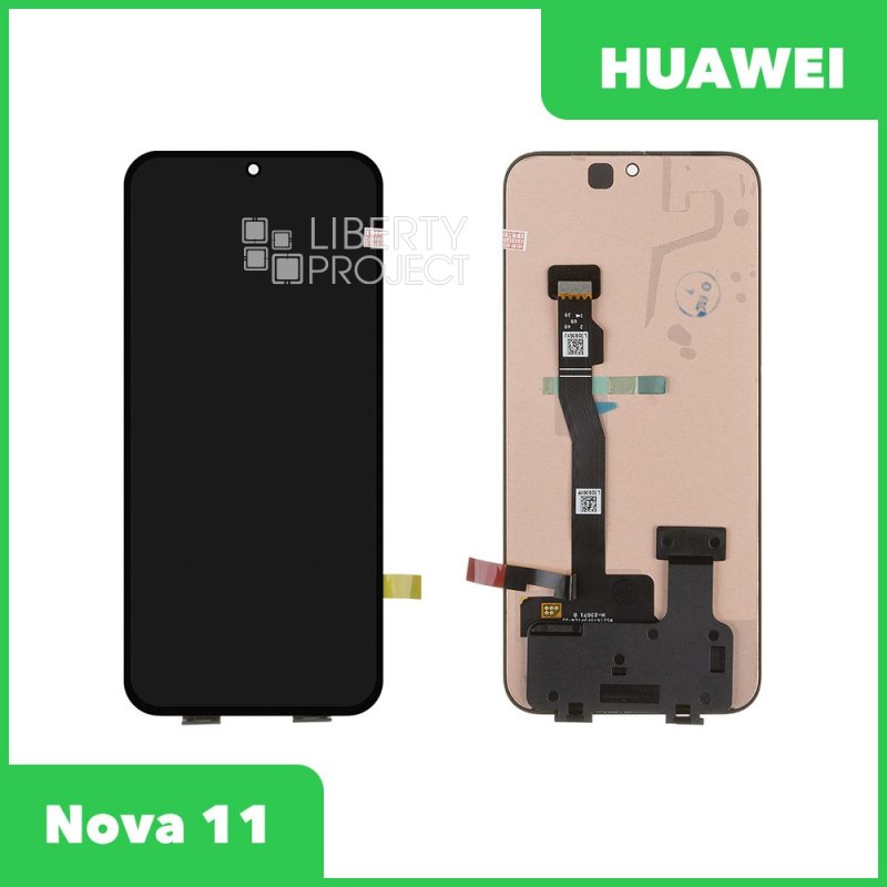LCD дисплей для Huawei Nova 11/12S (FOA-LX9) с тачскрином (черный) 100% OR