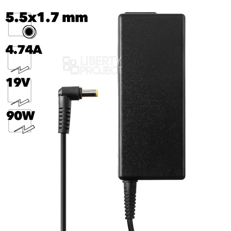 Блок питания ASX для ноутбука Acer 90W (AR 19V 4.74A (5.5*1.7))