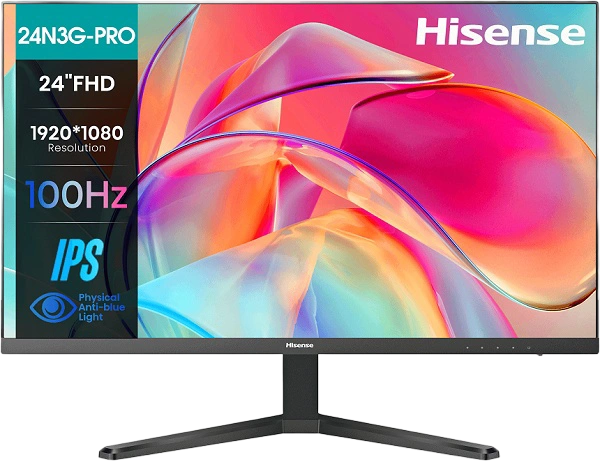 Монитор Hisense 23.8" 24N3G-PRO черный EAC