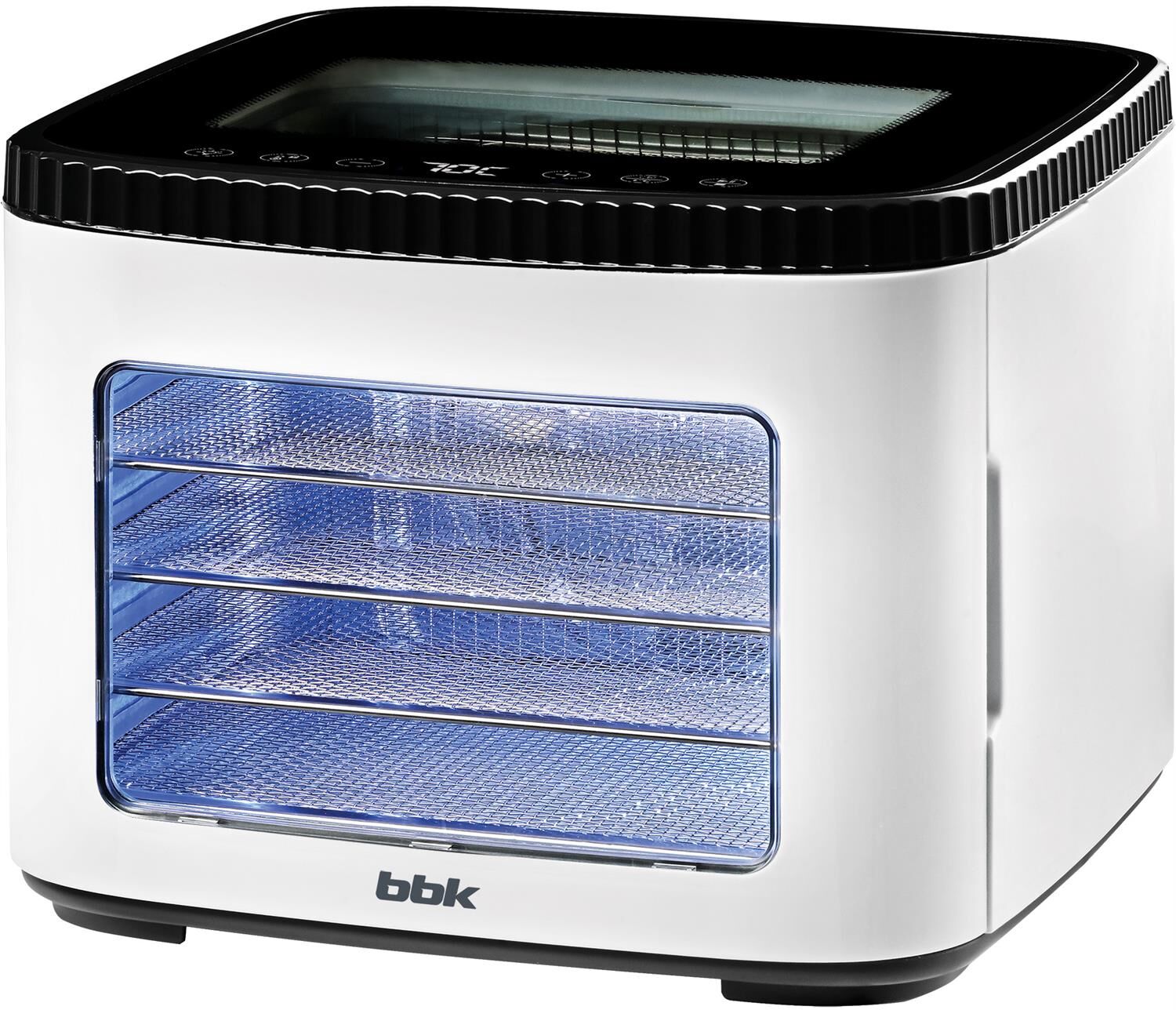 Сушилка электрическая BBK BDH1202 белый/черный