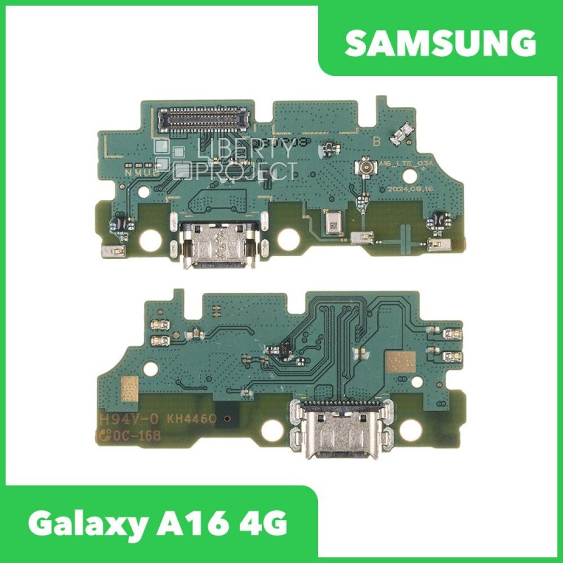 Шлейф/FLC Samsung Galaxy A16 4G/5G SM-A165F/A166B на системный разъём/микрофон, ориг
