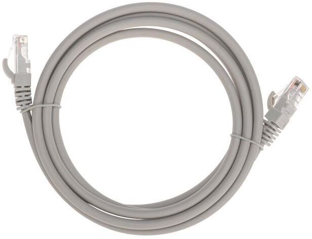 REXANT (02-0290-2) Патч-корд U/UTP, CAT 6, RJ45-RJ45, 26AWG, LSZH, серый, 2м