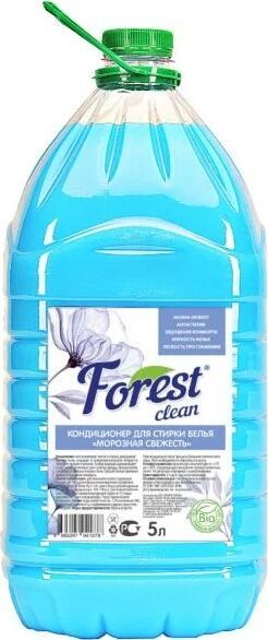 FOREST CLEAN Кондиционер для стирки белья "Морозная свежесть" 5 л