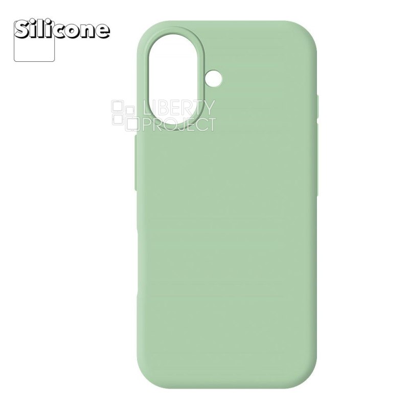 Силиконовый чехол для iPhone 17 "Silicone Case" Green