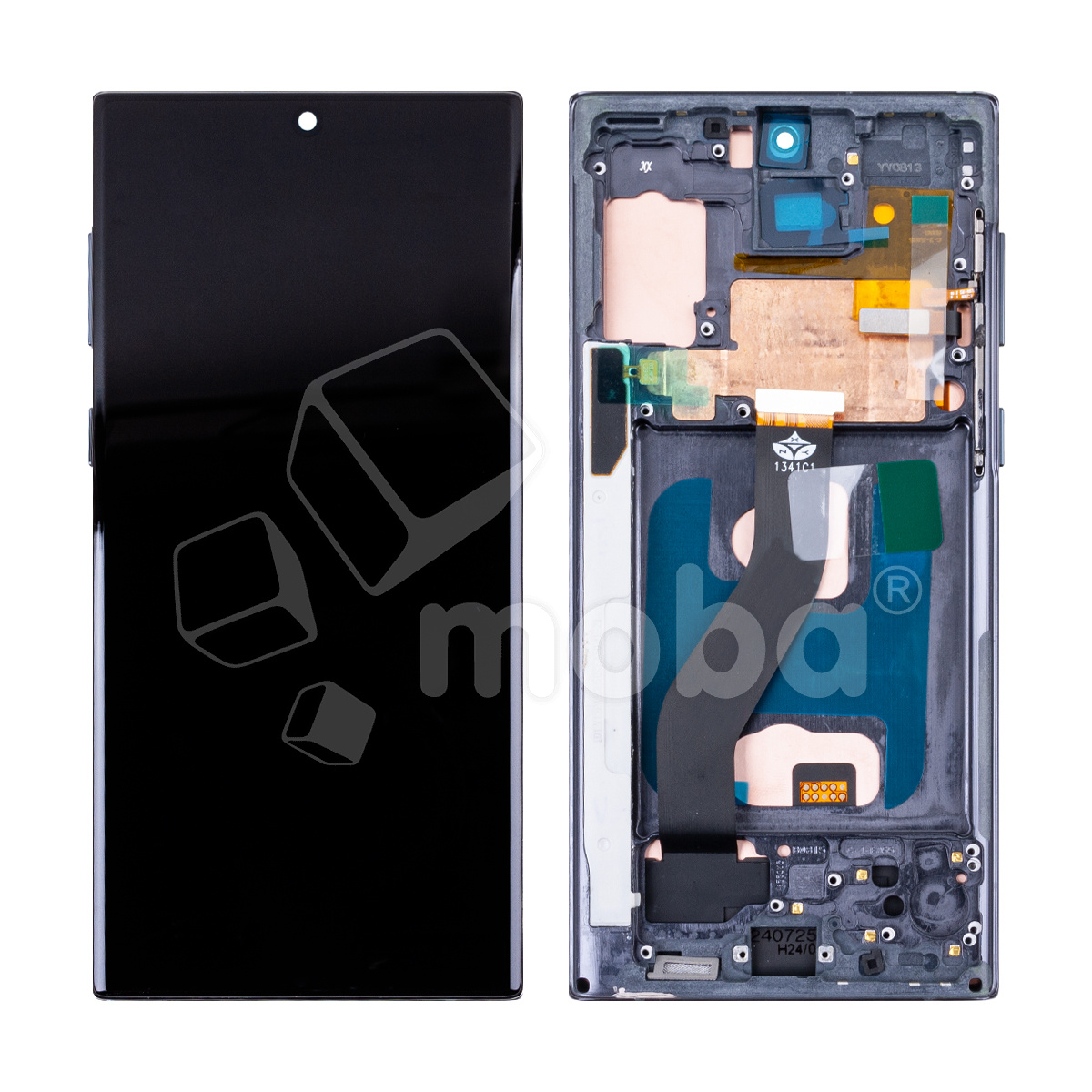 Дисплей для Samsung Galaxy Note 10 (N970F/N971F) модуль с рамкой Черный - (In-Cell)
