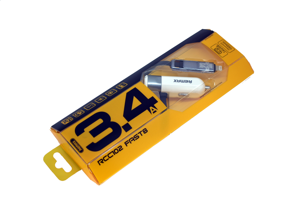 Зарядное устройство АЗУ Remax USB Блок+USB RCC102 3.4A