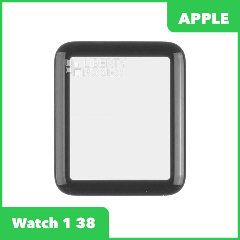 G+OCA PRO стекло для Apple Watch 1 38мм (черный)