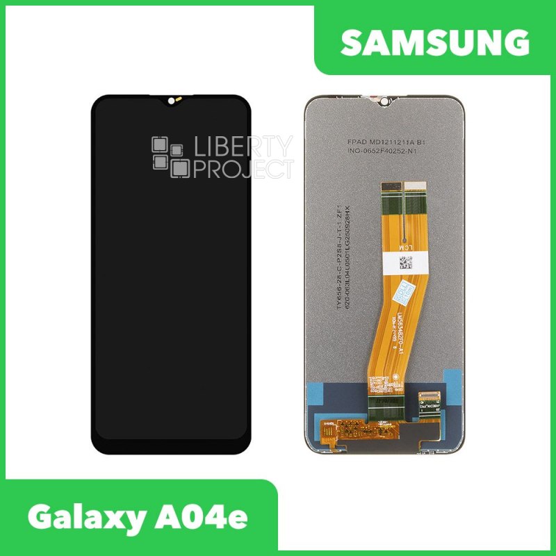 LCD дисплей для Samsung Galaxy A04e SM-A042F без рамки (черный) 100% OR SP