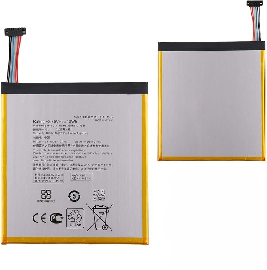 Аккумулятор для Asus C11P1517/Z301 Zenpad 10 4545 мАч батарея