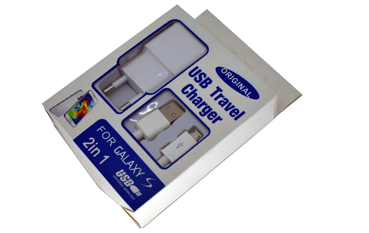 Зарядное устройство Samsung 2in1 Blok+Micro USB