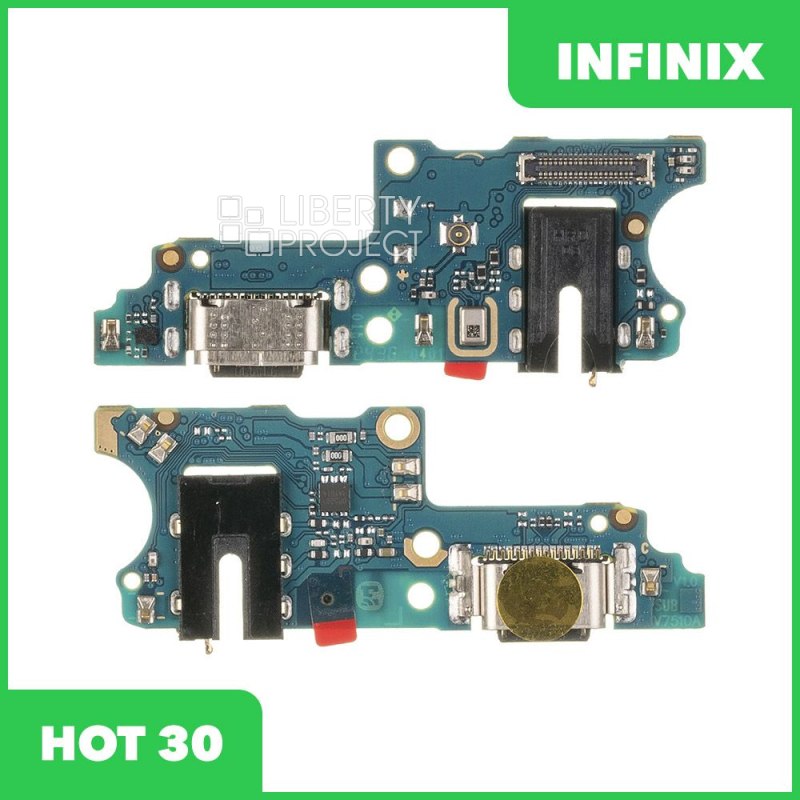 Шлейф/FLC Infinix HOT 30 на системный разъём/микрофон, ориг