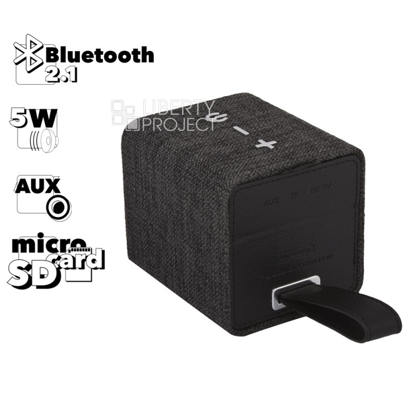 Bluetooth колонка WK SP200 BT 2.1, 5W, AUX/MicroSD (черная)