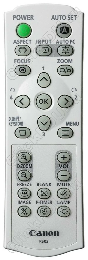 Пульт Canon RS03 для проектора Canon