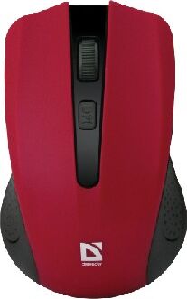 Мышь беспроводная DEFENDER (52937) ACCURA MM-935 красный