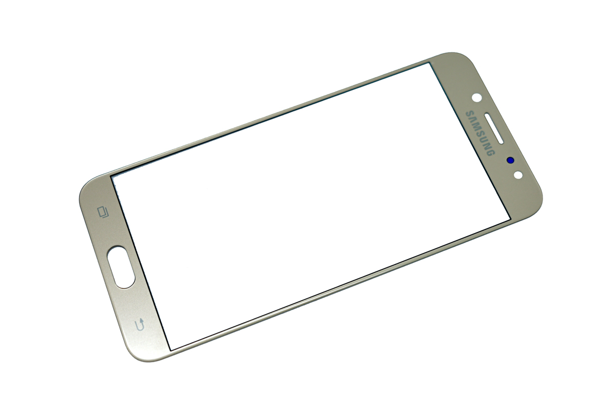 Стекло для переклейки Samsung Galaxy C8 золотой