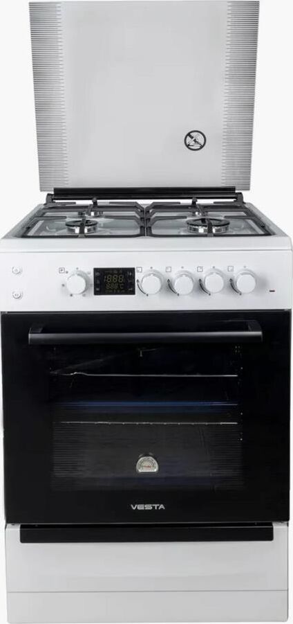 Плита газоэлектрическая VESTA Valencia VGE 6042.1245678 Белый