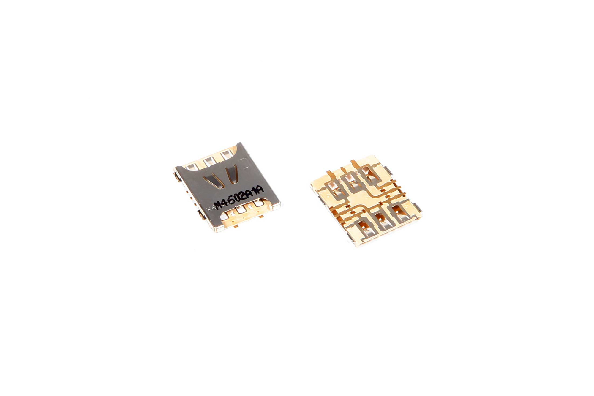 Коннектор SIM-карты (сим), mmc коннектор для Samsung Note 4 GM-N910F (S113)